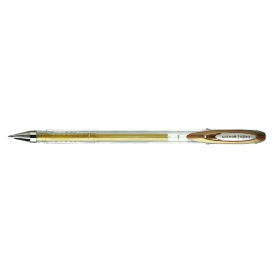 UniBall Signo Métal - Roller - 0,8 mm - or