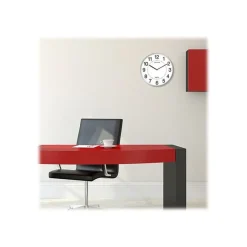 Unilux - Horloge Aria - mécanisme quartz - 28,5 cm - gris métal