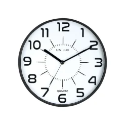Unilux - Horloge Pop - mécanisme quartz - 28 cm - noir