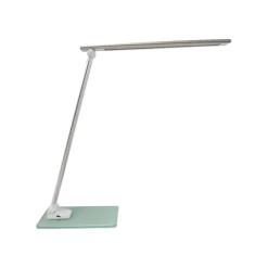 Unilux - Lampe de bureau pliable Popy - LED - socle en verre