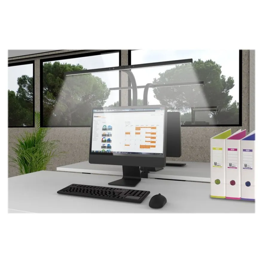 Unilux - Lampe de bureau Strata - LED - noir