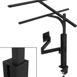 Unilux AXIO - Bras support pour écran - noir