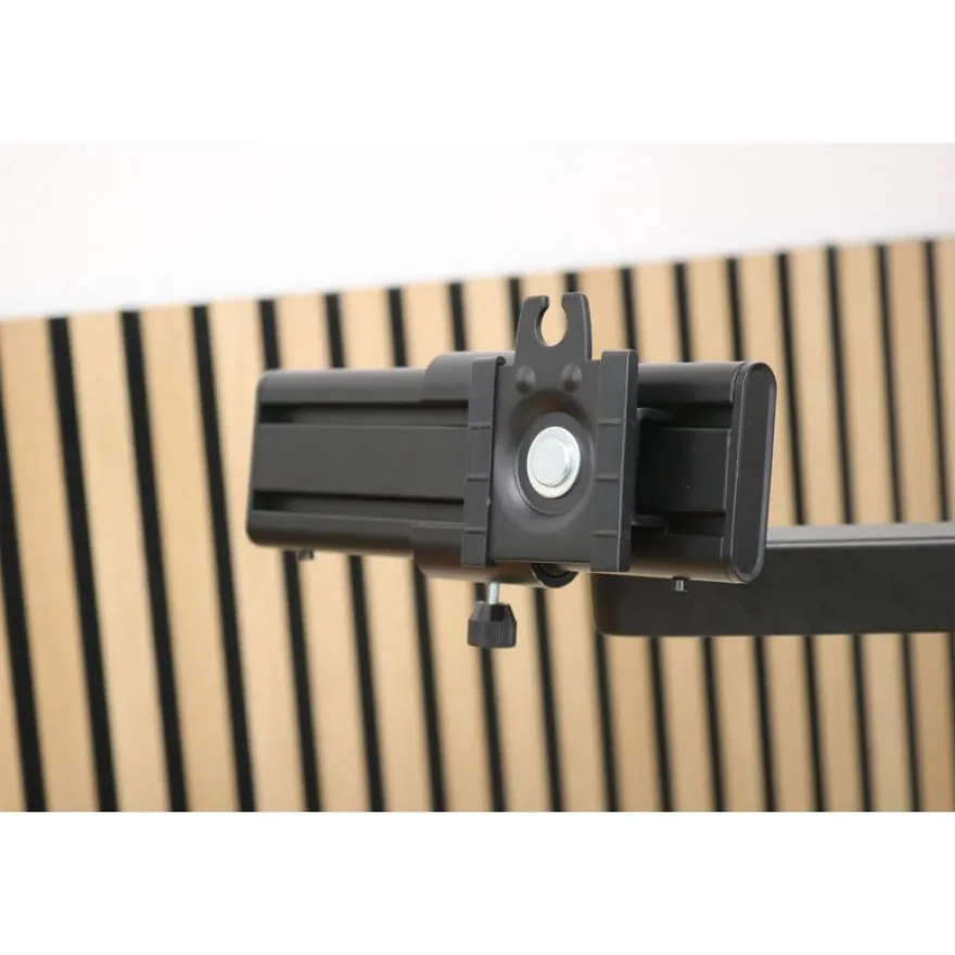 Unilux AXIO - Glissière pour tête VESA simple écran - noir