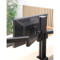 Unilux AXIO - Tête Vesa - 75x 75 cm - noir