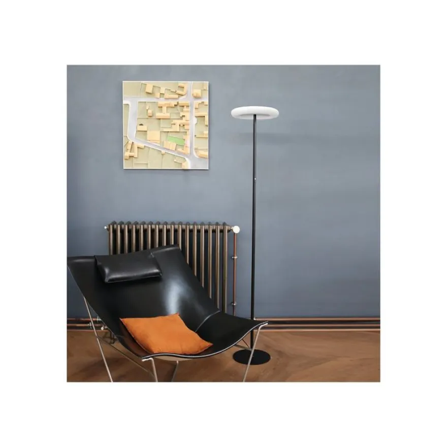 Unilux Cocoon - Lampadaire à Led - 37 W - 3000/4000 K - noir