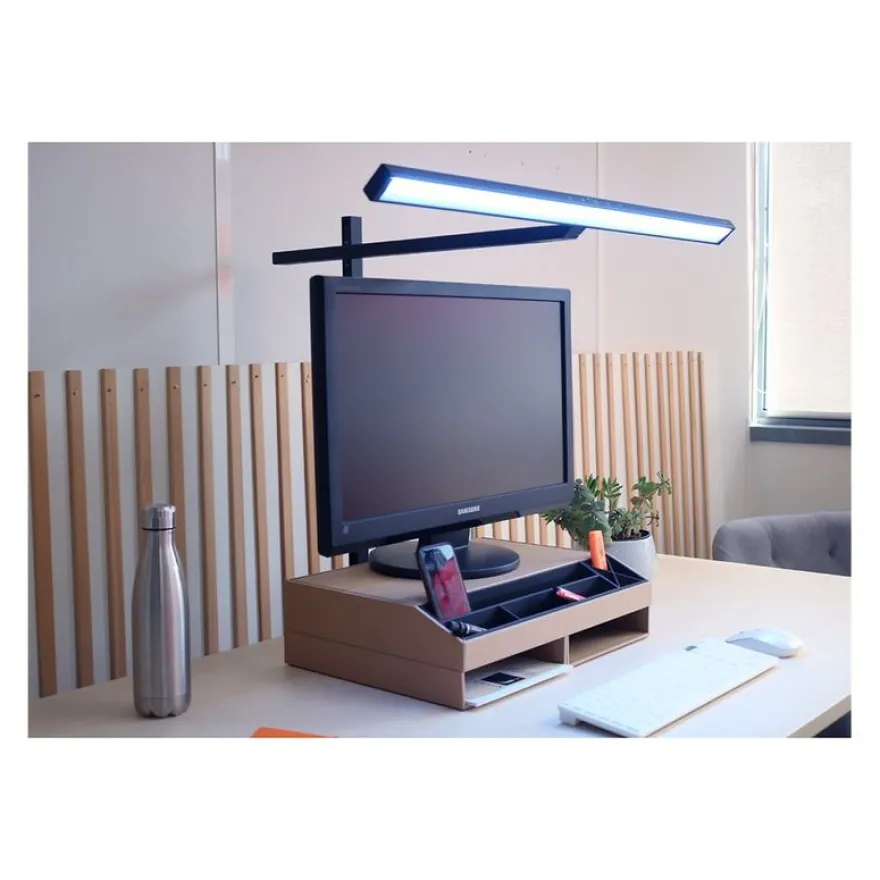 Unilux Elite - Barre lumineuse à Led - 24 W - 3000/4000/5000/6500 K - noir