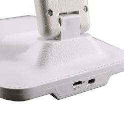 Unilux Lampe de bureau HALO - pliable - blanc