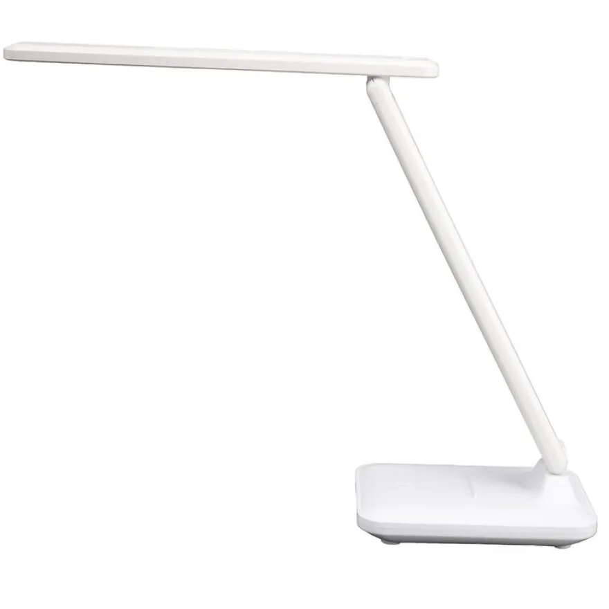 Unilux Lampe de bureau HALO - pliable - blanc