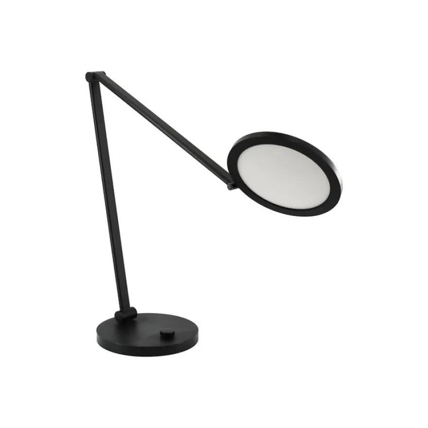 Unilux Omega - Lampe de bureau à Led - 12 W - 4000 K - noir