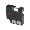 UPrint - Ruban d'étiquettes auto-adhésives pour DYMO 45013 - 1 rouleau (12 mm x 7 m) - fond blanc écriture noire