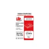 UPrint - Ruban d'étiquettes auto-adhésives pour Brother TZe335 - 1 rouleau (12 mm x 8 m) - fond noir écriture blanche
