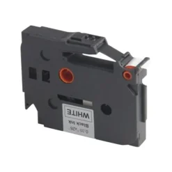 Uprint - Ruban d'étiquettes auto-adhésives pour Brother TZe221 - 1 rouleau (9 mm x 8 m) - fond blanc écriture noire