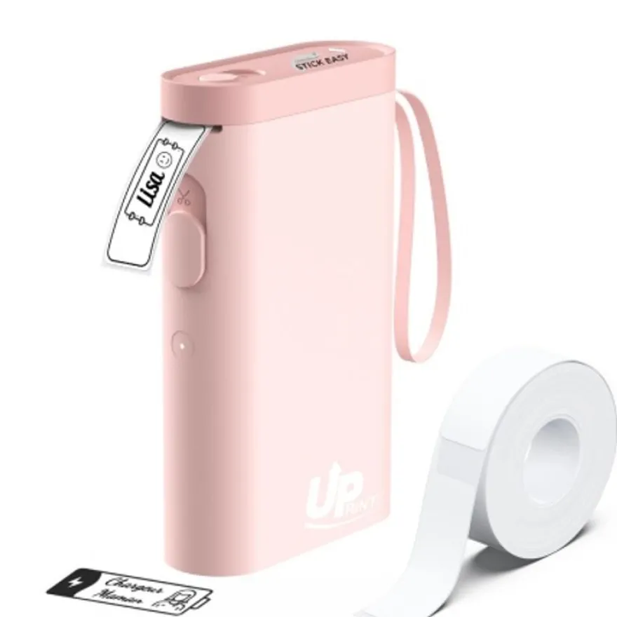 Uprint STICK EASY UP21 - Etiqueteuse - imprimante d'étiquettes monochrome - rose