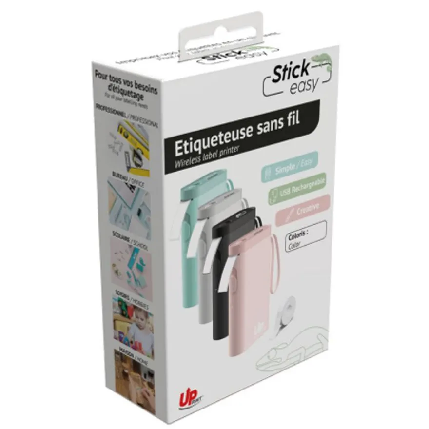 Uprint STICK EASY UP21 - Etiqueteuse - imprimante d'étiquettes monochrome - noir