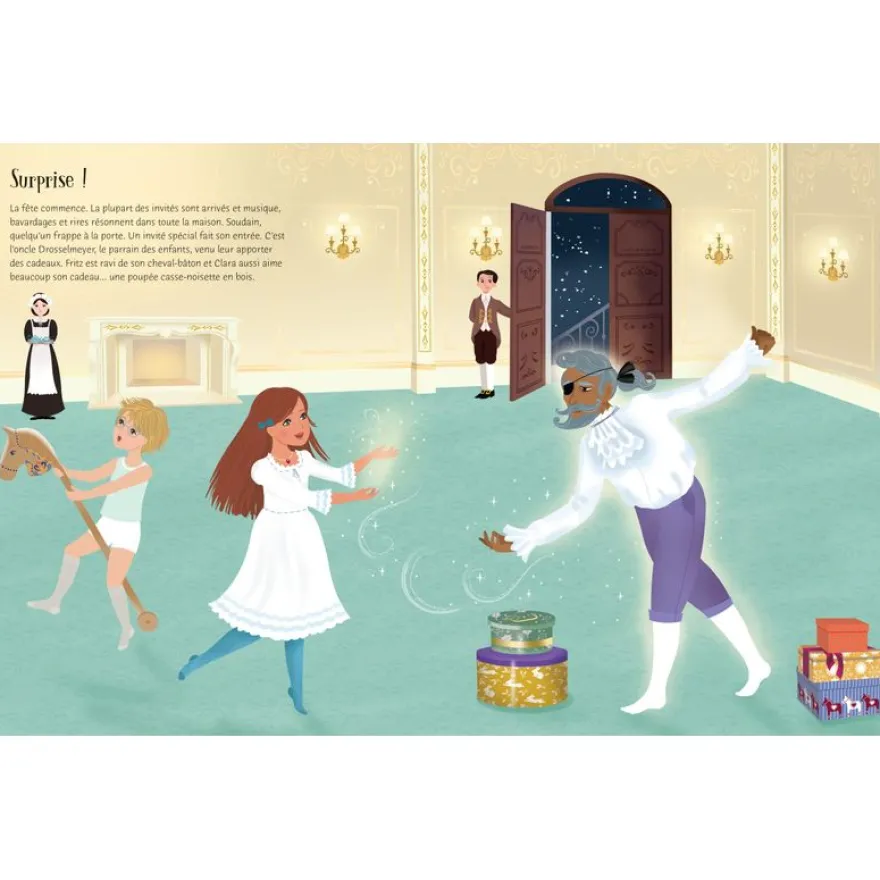 Usborne - J'habille mes amies - Casse-Noisette - autocollants
