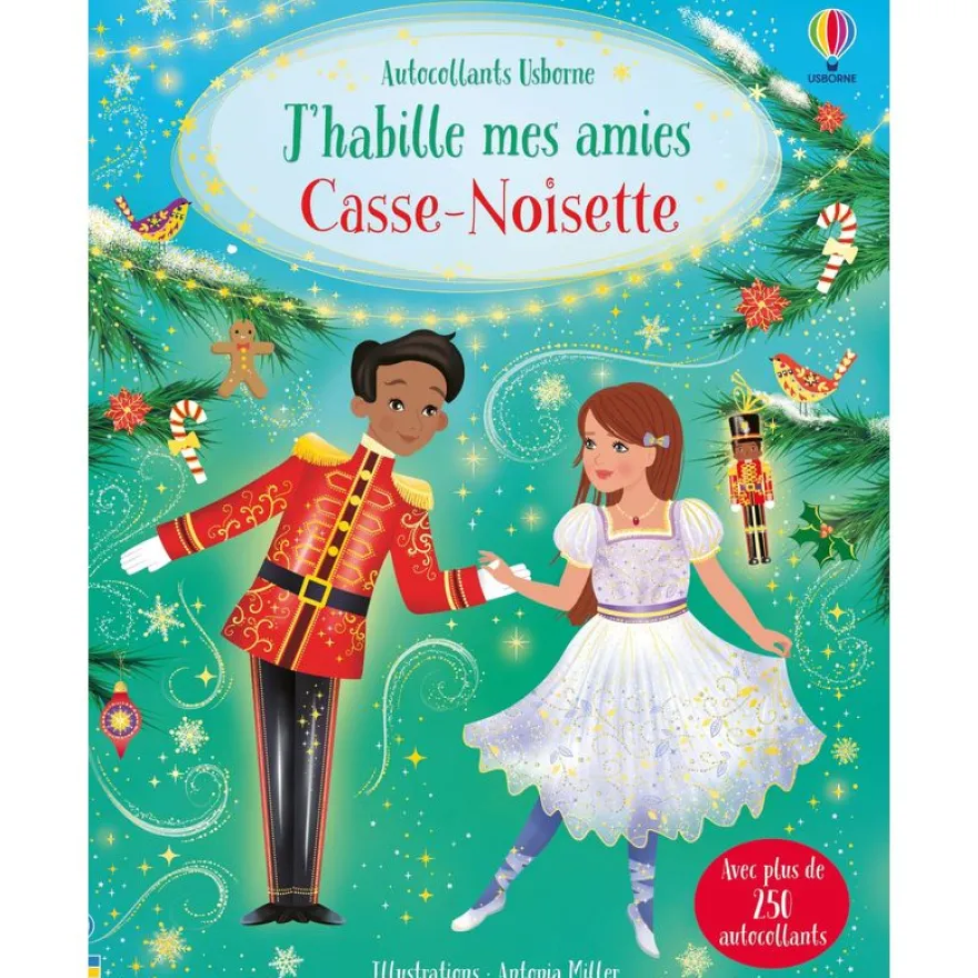Usborne - J'habille mes amies - Casse-Noisette - autocollants