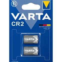 VARTA CR2 - 2 piles spéciales - 3V
