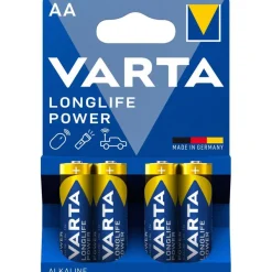 VARTA Longlife Power - 4 piles alcalines - AALR06