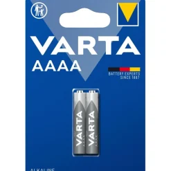VARTA LR61 - 2 piles alcalines spéciales - AAAA