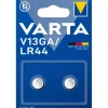 VARTA LR44/V13GA - 2 piles boutons spéciales - 1,5V