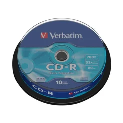 Verbatim - 10 x CD-R - 700 Mo (80 min) 52x - spindle