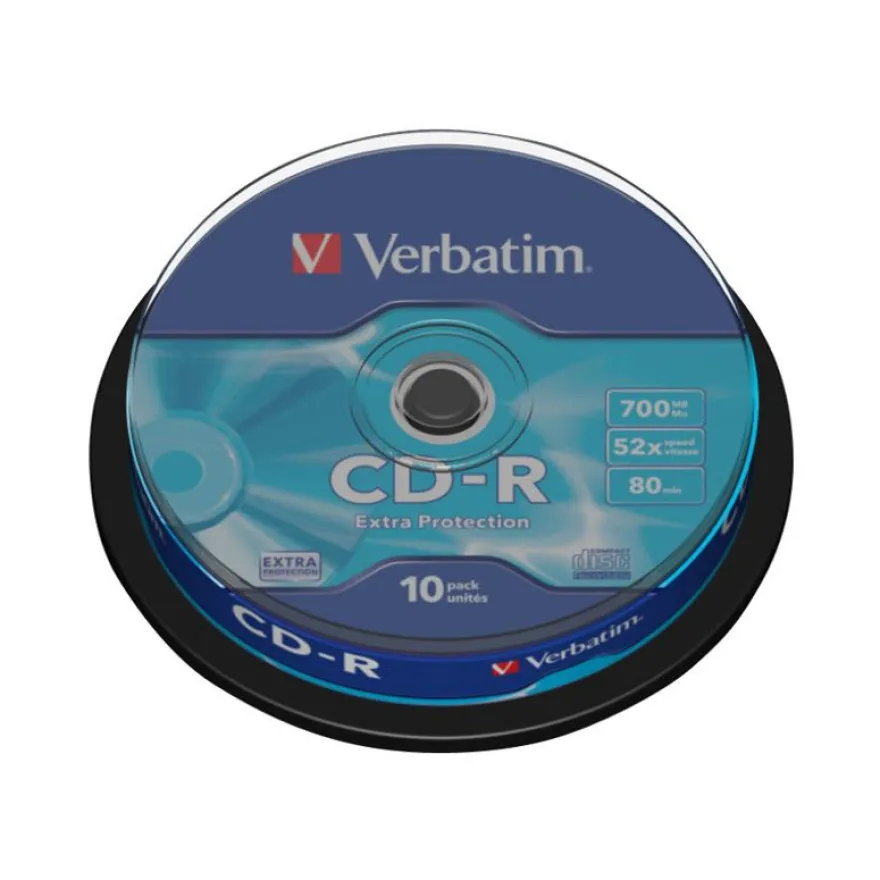 Verbatim - 10 x CD-R - 700 Mo (80 min) 52x - spindle