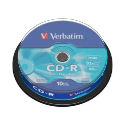 Verbatim - 10 x CD-R - 700 Mo (80 min) 52x - spindle