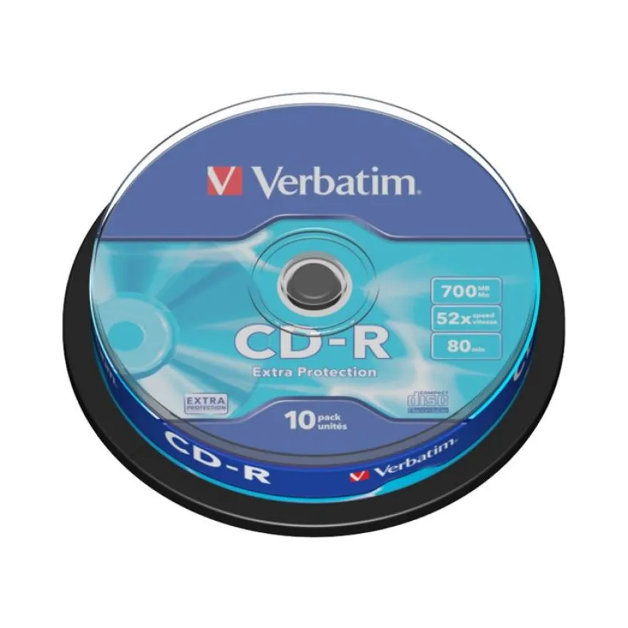 Verbatim - 10 x CD-R - 700 Mo (80 min) 52x - spindle