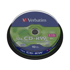 Verbatim DataLifePlus - 10 x CD-RW - 700 Mo 8x - 12x