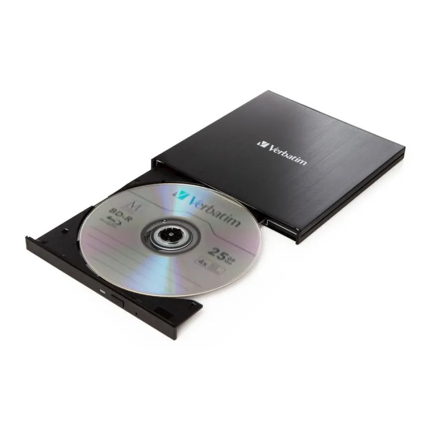 Verbatim Slimline - Lecteur de disque - BDXL Writer - 6x - SuperSpeed USB 3.0 - externe