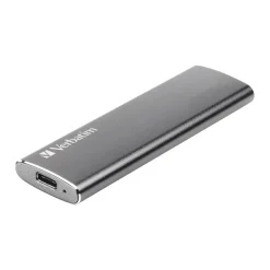 Verbatim Vx500 - Disque dur externe SSD - 2 To - USB 3.2 Gen 2 (USB-C connecteur) - gris sidéral
