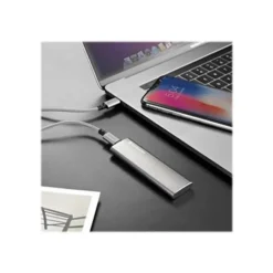 Verbatim Vx500 - Disque dur externe SSD - 240 Go - USB 3.1 Gen 2 (USB-C connecteur) - gris sidéral
