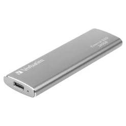 Verbatim Vx500 - Disque dur externe SSD - 240 Go - USB 3.1 Gen 2 (USB-C connecteur) - gris sidéral