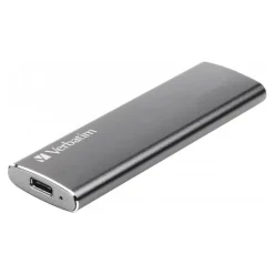 Verbatim Vx500 - Disque dur externe SSD - 1 To - USB 3.2 Gen 2 (USB-C connecteur) - gris sidéral