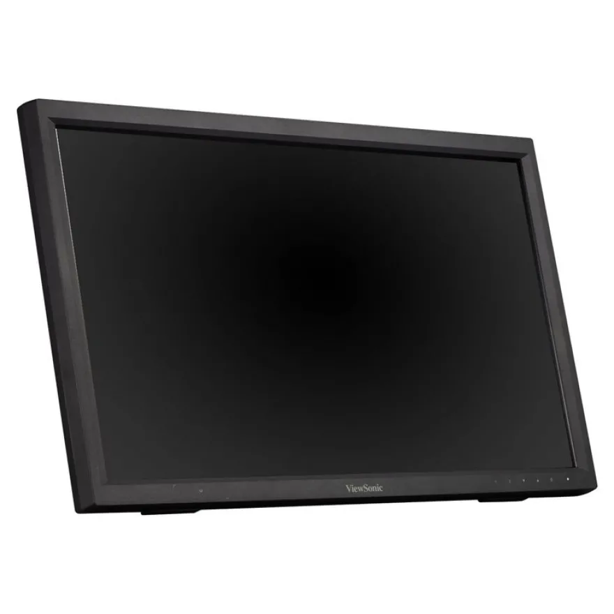 ViewSonic TD2223 - Écran LED - 22" (21.5" visualisable) - écran tactile - 1920 x 1080 Full HD (1080p) @ 75 Hz - TN - 250 cd/m² - 1000:1 - 5 ms - HDMI, DVI-D, VGA - haut-parleurs