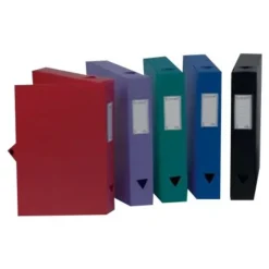 Viquel - Boîte de classement plastique - dos 40 mm - disponible dans différentes couleurs