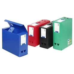Viquel - Boîte de classement plastique - dos 120 mm - disponible dans différentes couleurs