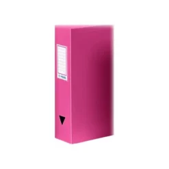 Viquel - Boîte de classement plastique - dos 80 mm - rose fuchsia