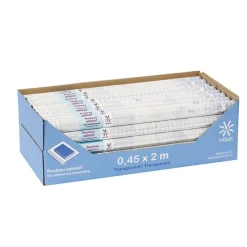 Viquel - Couverture de livre - Rouleau de 45 cm x 2 m - adhésif incolore