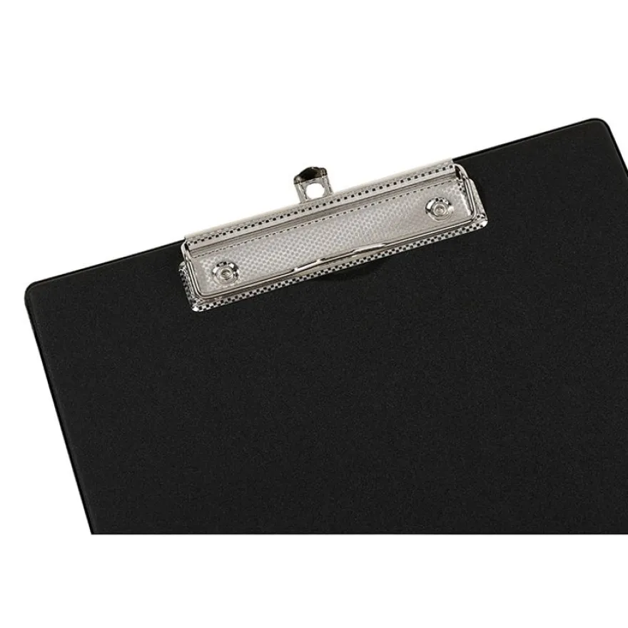 Viquel - Porte bloc à pince - A4 - disponible en noir ou en bleu