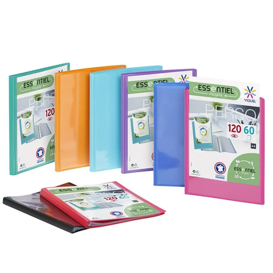 Viquel - Porte vues personnalisable - 120 vues - A4 - disponible dans différentes couleurs