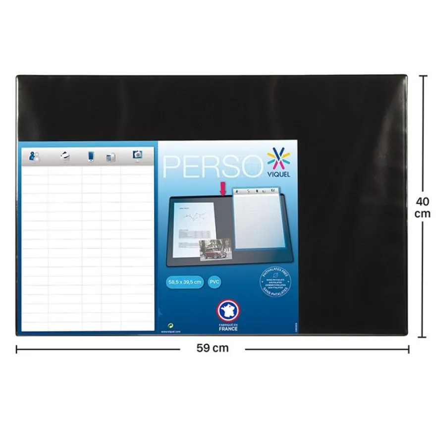 Viquel - Sous-main personnalisable - 58,5 x 39,5 cm