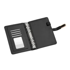 Viquel Budget Planner - Planificateur de budget A5 - 19 x 13 x 3 cm - noir - polyuréthane