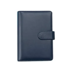 Viquel Budget Planner - Planificateur de budget A5 - bleu marine - polyuréthane