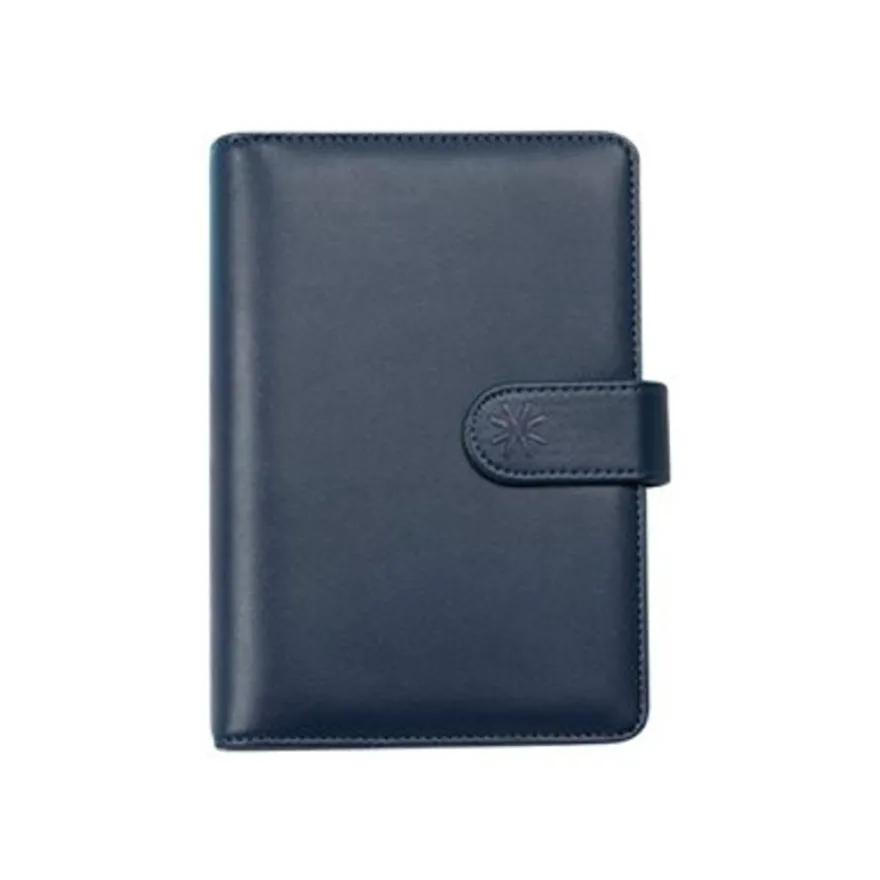 Viquel Budget Planner - Planificateur de budget A5 - bleu marine - polyuréthane