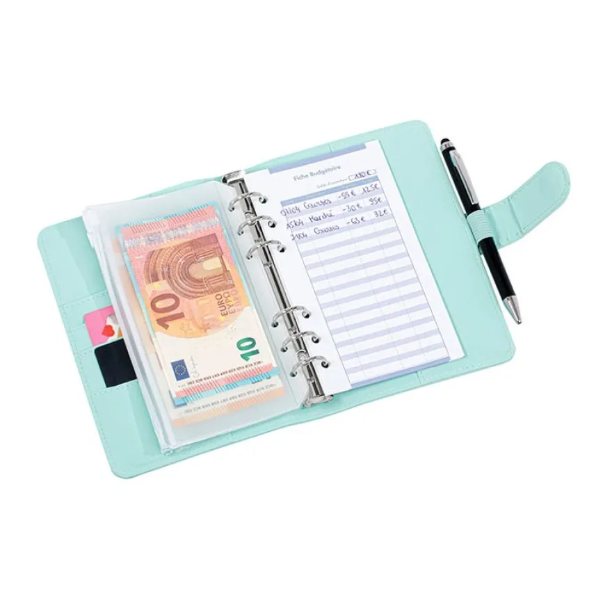 Viquel Budget Planner - Planificateur de budget A5 - assortis - polyuréthane