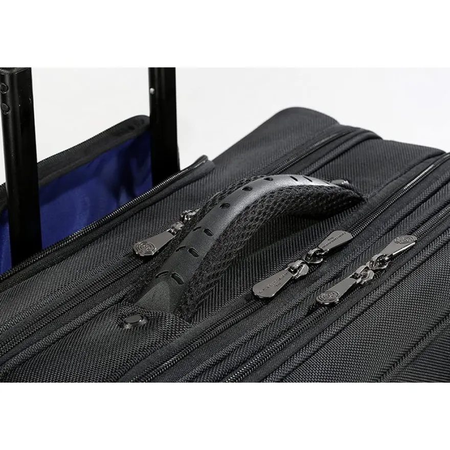 Viquel Canal St Martin - Trolley sacoche à roulettes pour ordinateur portable 15,6" - noir