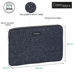 Viquel Casawork - Housse pour ordinateur portable 15″ - Precious