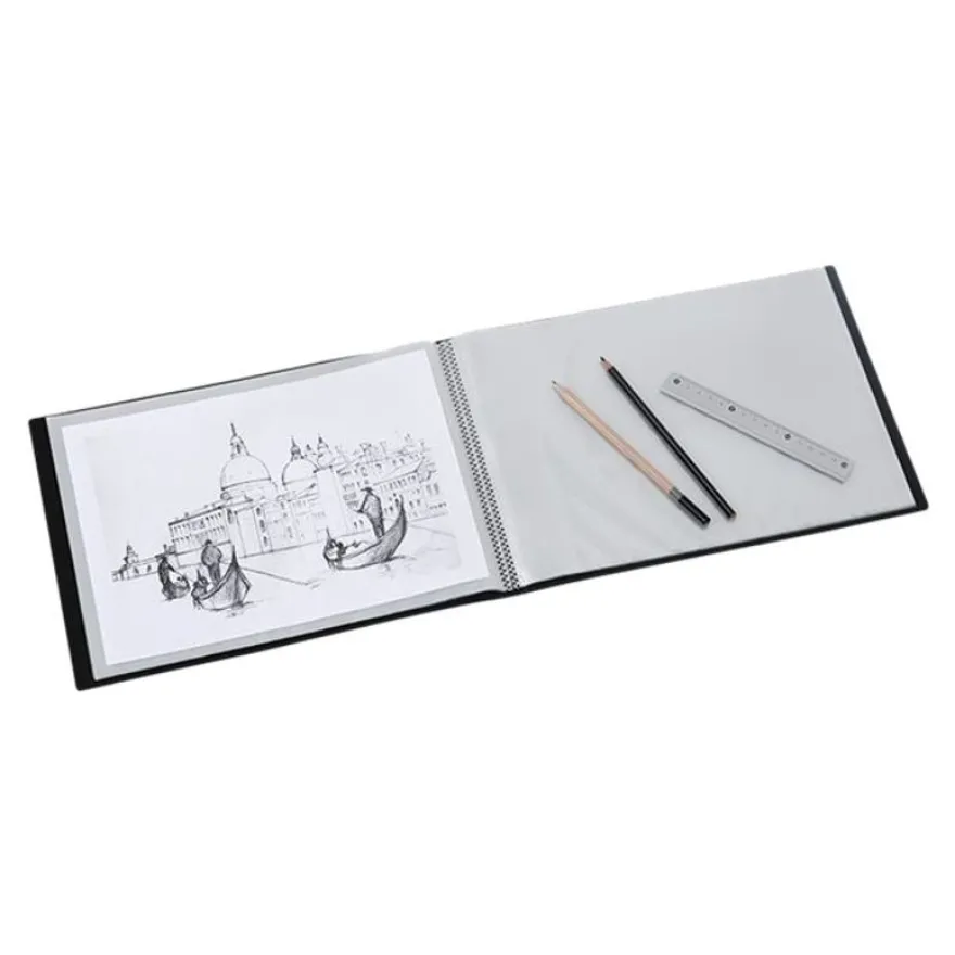 Viquel Creativ'Gallery - Porte vues à l'italienne - 60 vues - A4 - noir