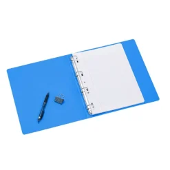 Viquel Happy Fluo - Classeur 4 anneaux - Dos 35 mm - A4 - pour 250 feuilles - disponible dans différentes couleurs